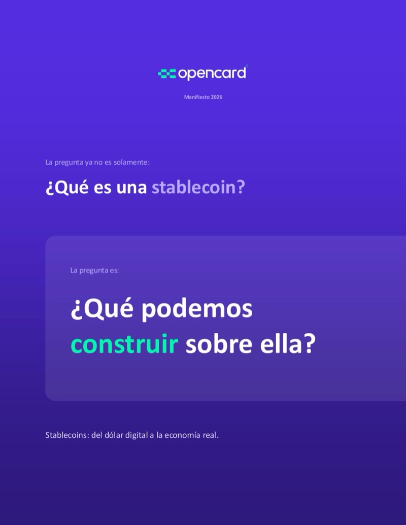 Portada — Stablecoins: del dólar digital a la economía real